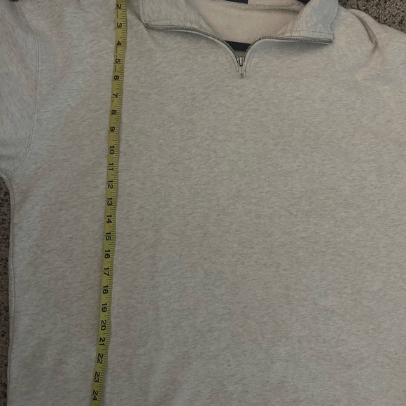 Brandy Melville Missy sweatshirt collared light grey approx size Large - Picture 10 of 11